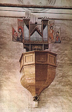 Notre Dame de Valere Sion Organo Più Antico Mondo