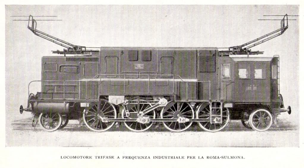Locomotiva Elettrica Trifase E.471 - Kalman Kando Loco